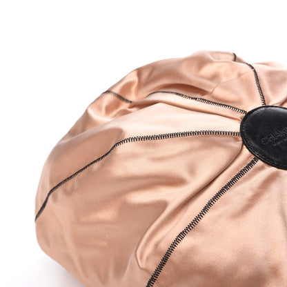 Chanel Lambskin Satin Reversible Sac Cordon Black 13 of 21