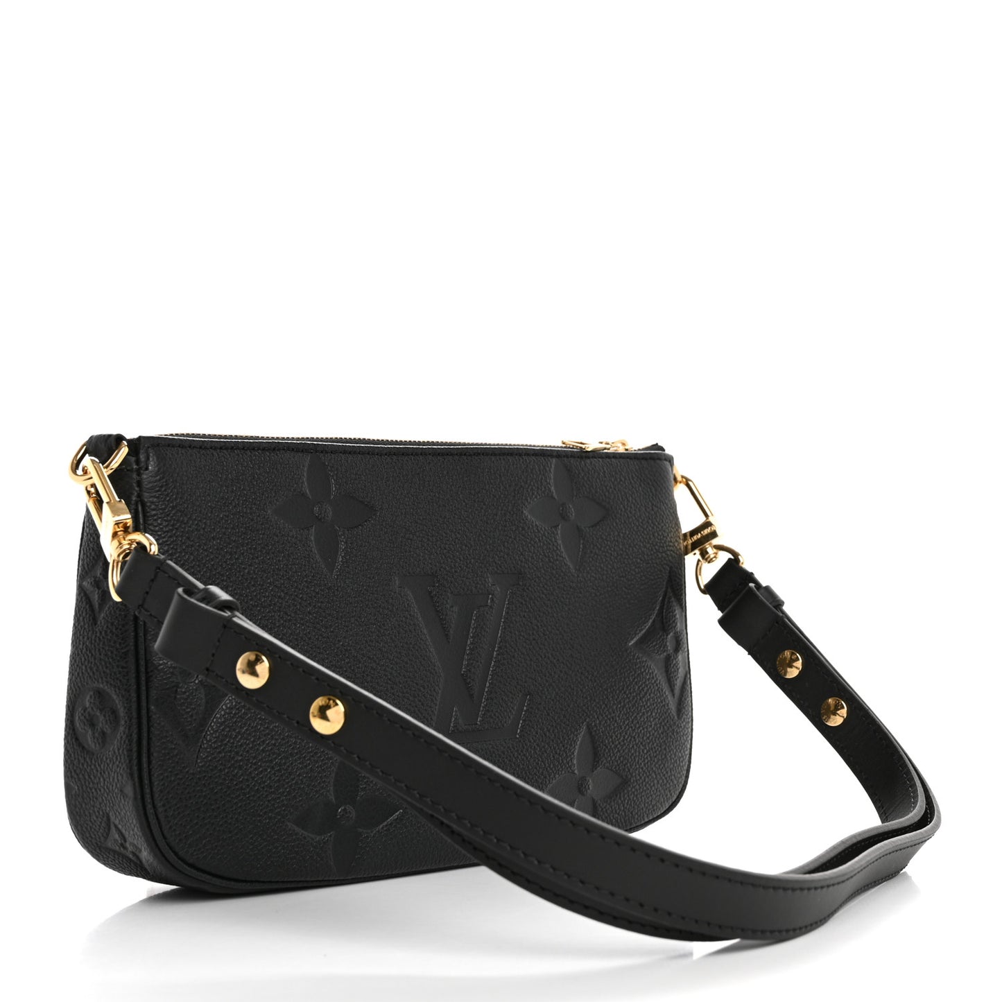 Empreinte Monogram Giant Multi Pochette Accessories Large Pochette Black