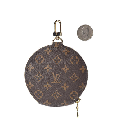Louis Vuitton Monogram Multi Pochette Accessories Round Coin Purse 2 of 4