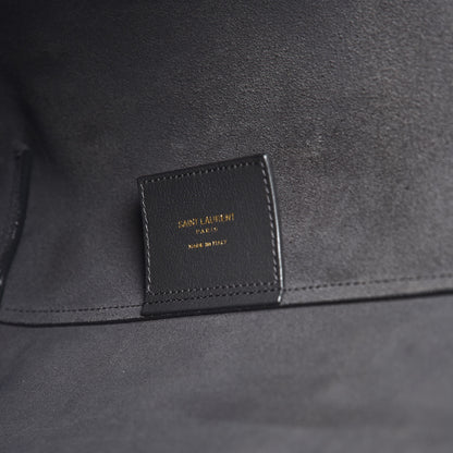 Saint Laurent Calfskin Large Shopping Tote Asphalt 9 of 9