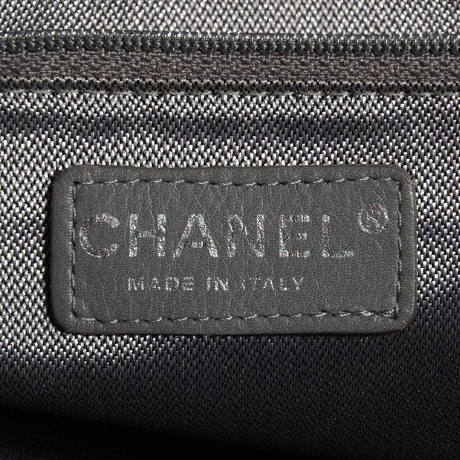 Chanel Lambskin Vertical Quilted Large Mademoiselle Tote Black 6 of 7
