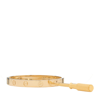 Cartier 18K Yellow Gold LOVE Bracelet 16 6 of 7