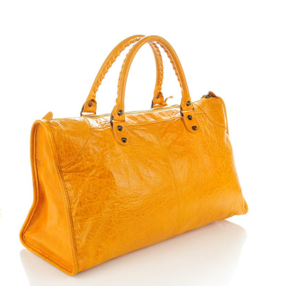 Balenciaga Agneau Classic Hardware Work Marigold 3 of 9
