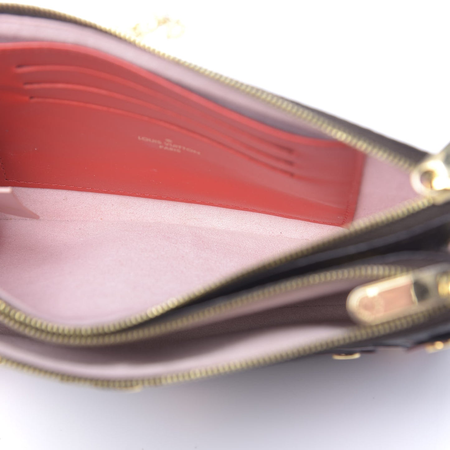 Monogram Blooming Flowers Double Zip Pochette