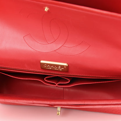 Chanel Alligator Jumbo Double Flap Red 5 of 11