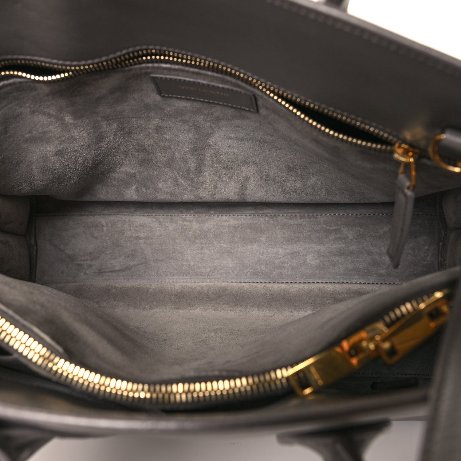 Saint Laurent Calfskin Small Sac de Jour Dark Anthracite 6 of 15