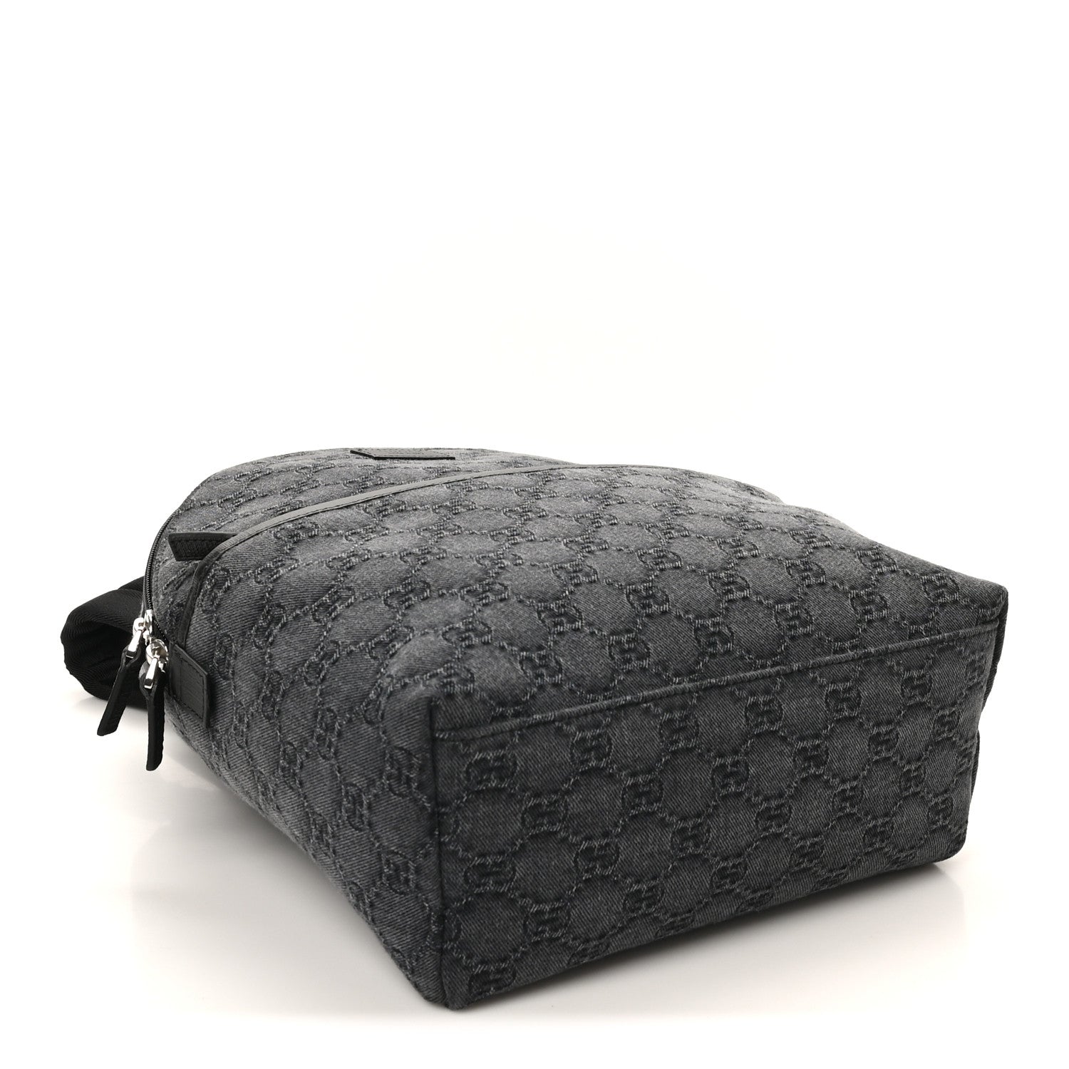 Gucci Denim GG Monogram Childrens Backpack Black 4 of 10