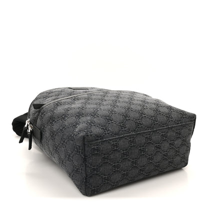 Gucci Denim GG Monogram Childrens Backpack Black 4 of 10