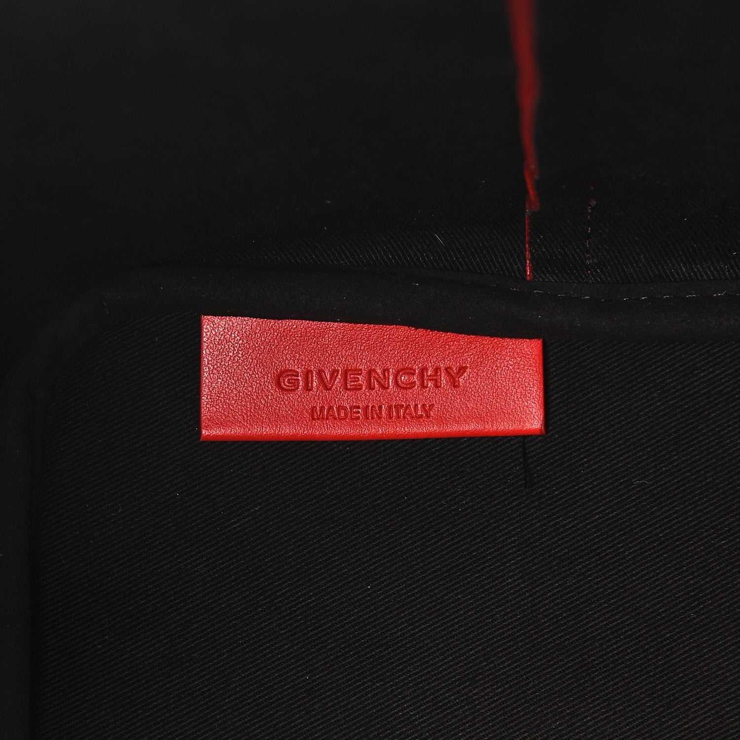 Givenchy Textured Coated Canvas Bambi Print Large Antigona Tote Red 7 of 8