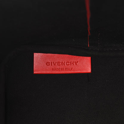 Givenchy Textured Coated Canvas Bambi Print Large Antigona Tote Red 7 of 8