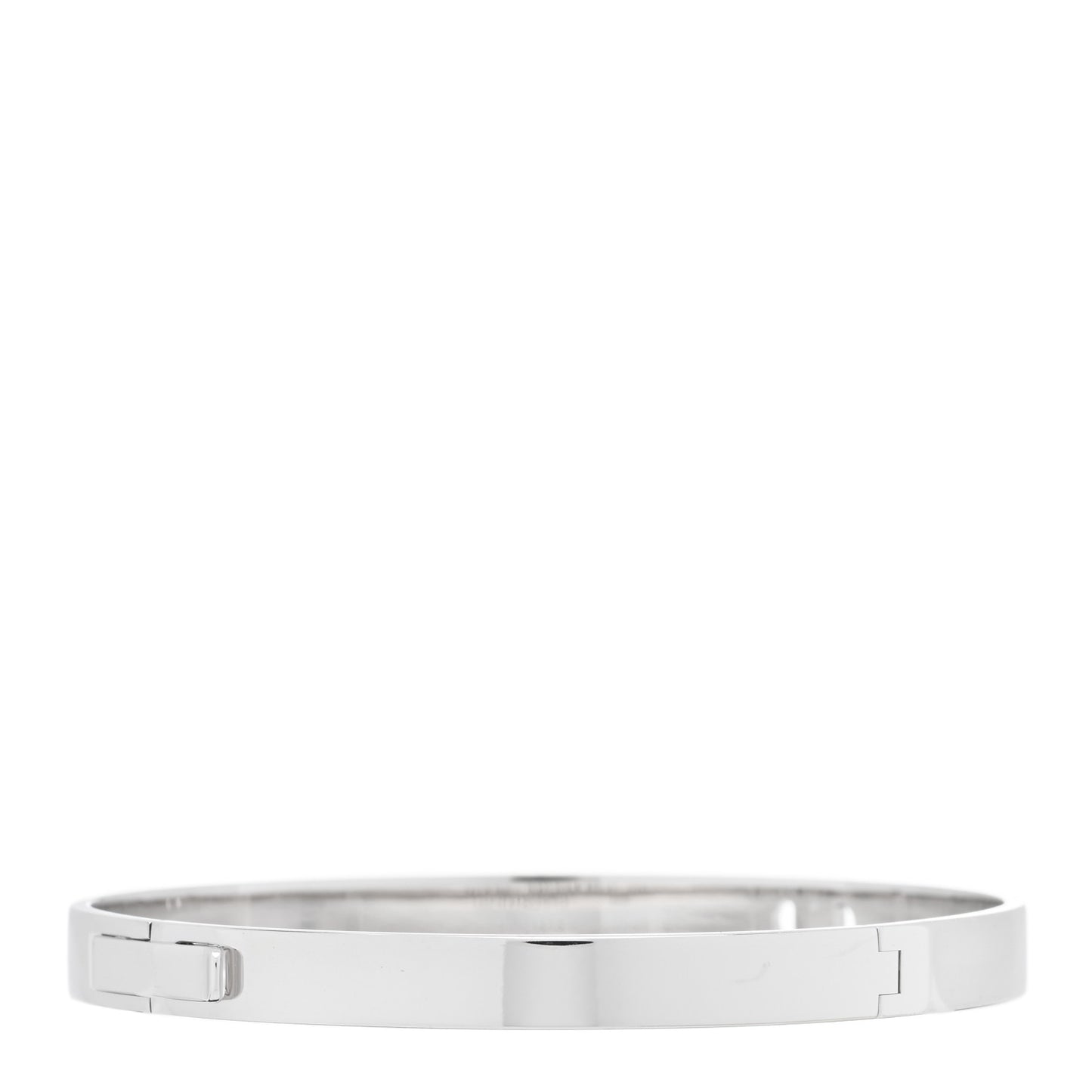 18K White Gold Diamond PM H D'Ancre Bracelet SH