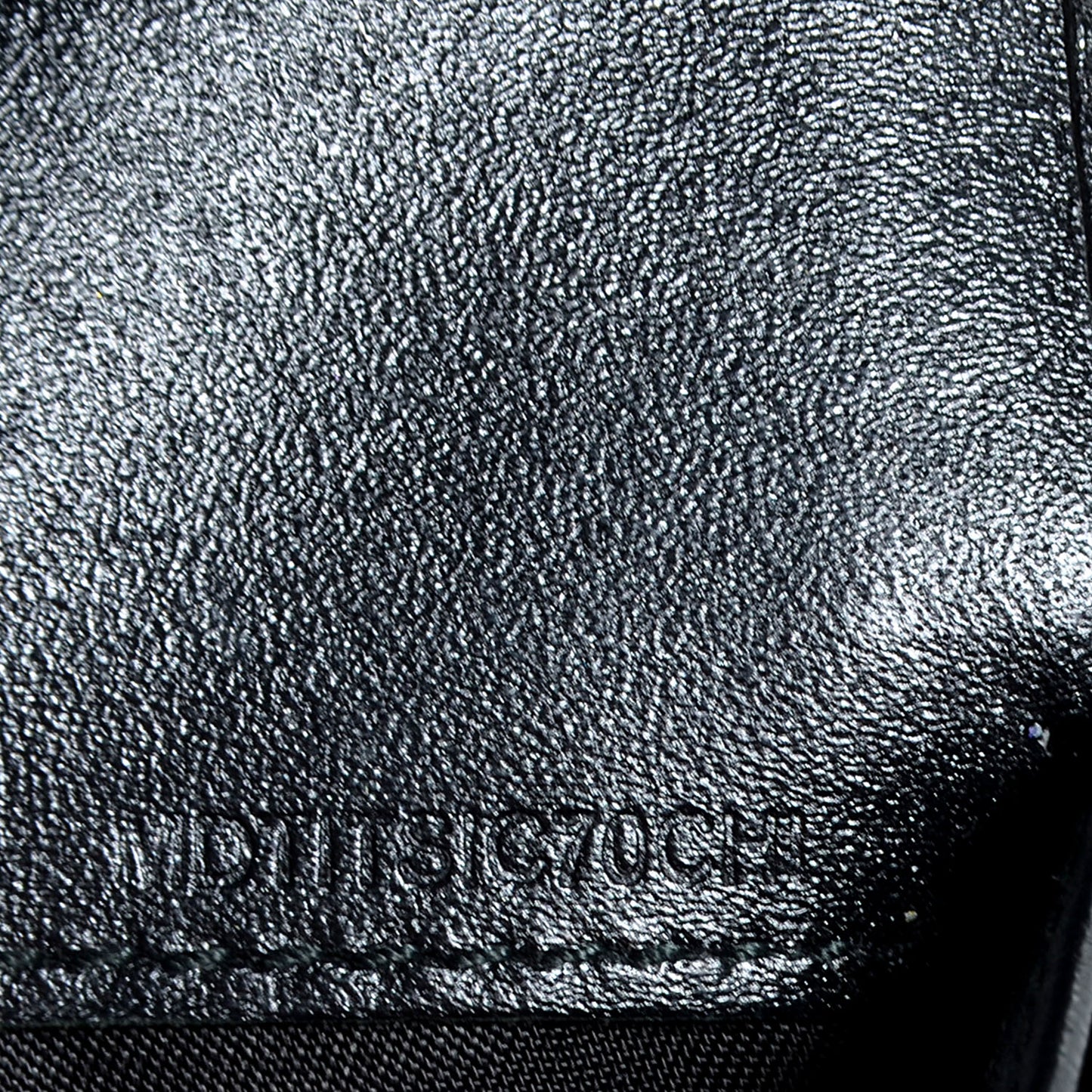 Beat Check Penrose Perforated Wallet Black