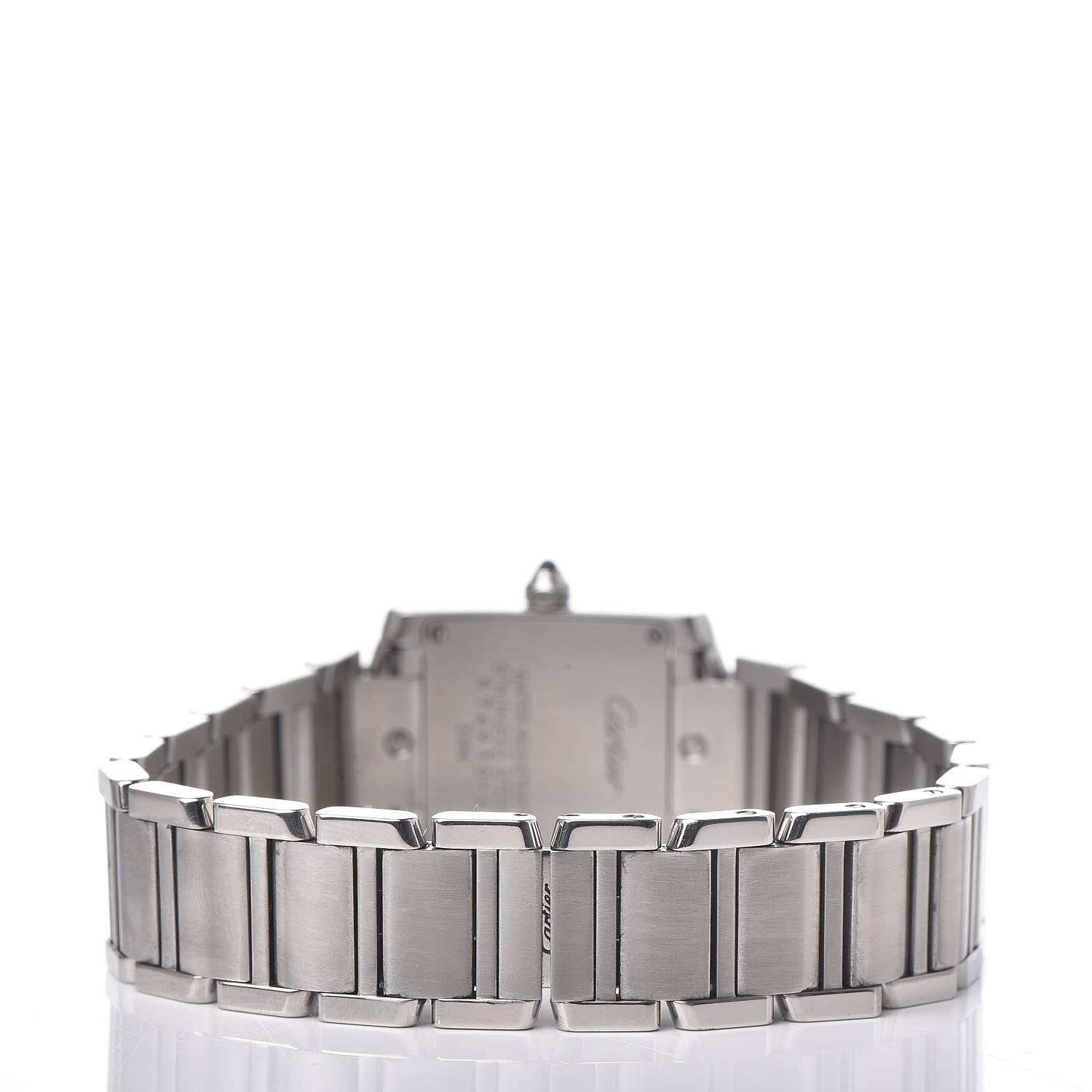 Cartier Stainless Steel 20mm Tank Francaise Quartz Watch 4 of 7