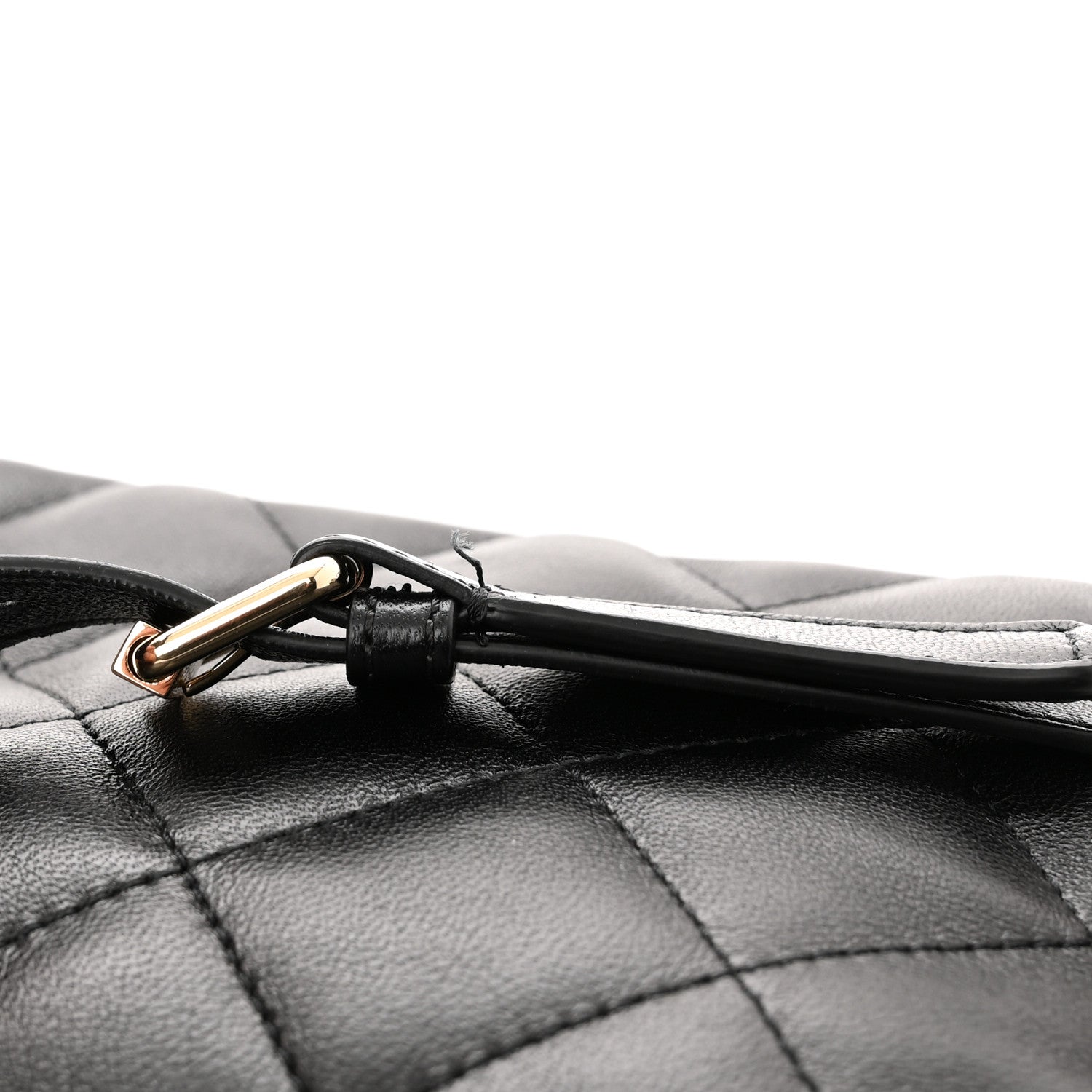 Chanel Lambskin Quilted Waist Belt Bag Black 12 of 12