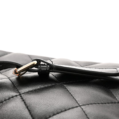 Chanel Lambskin Quilted Waist Belt Bag Black 12 of 12