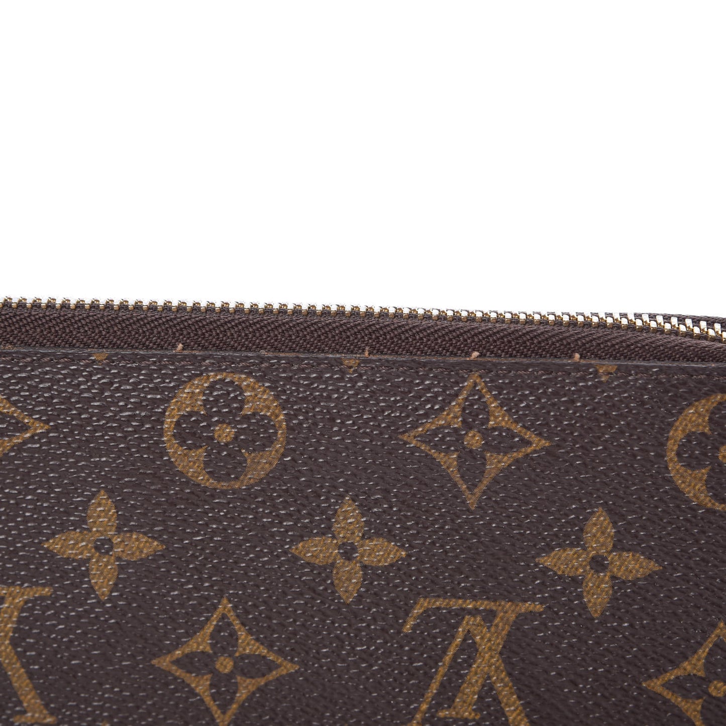 Monogram Clemence Wallet Rose Ballerine