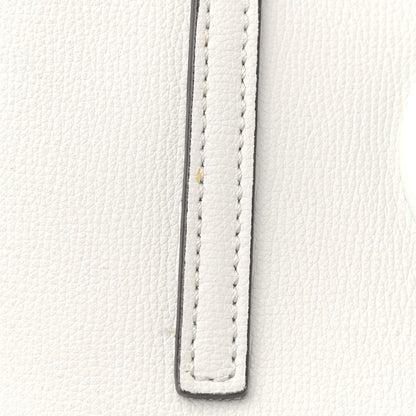Fendi Vitello Vienna Enamel F is Fendi Shopping Tote White Taupe 12 of 15