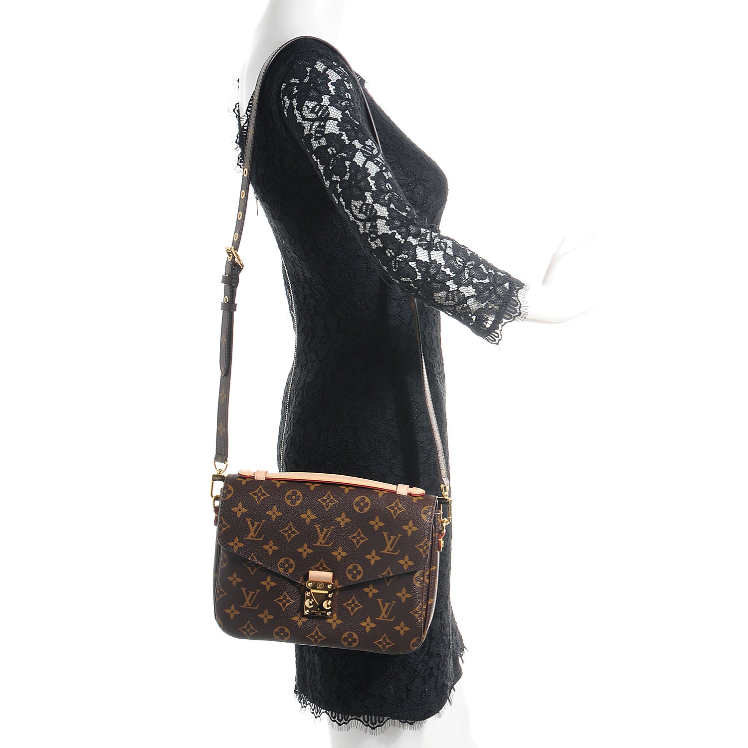Louis Vuitton Monogram Pochette Metis 2 of 7