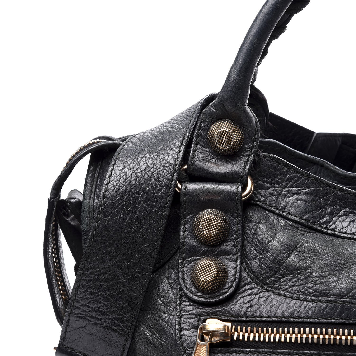 Balenciaga Agneau Giant 21 Rose Gold Hardware City Black 13 of 15