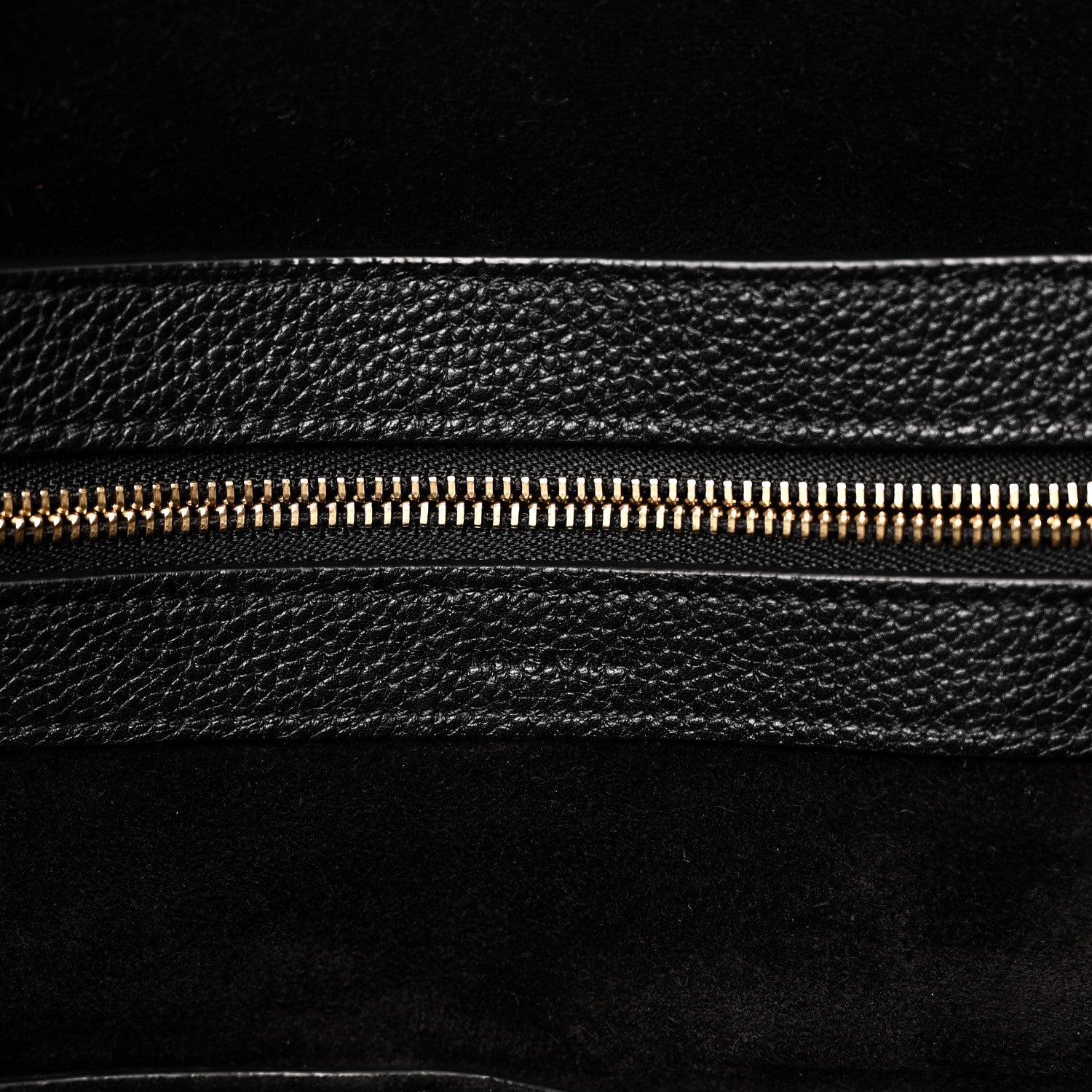 Celine Soft Grained Calfskin Medium Belt Cabas Phantom Black 6 of 10