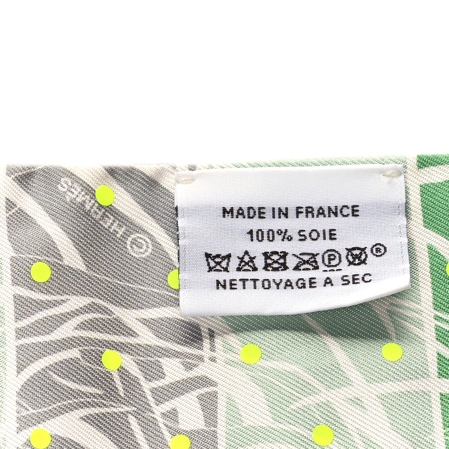 Silk Jungle Love Rainbow Twilly Vert Rose Jaune Fluo