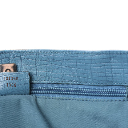Gucci GG Plus Monogram Small Vertical Tote Turquoise 9 of 10