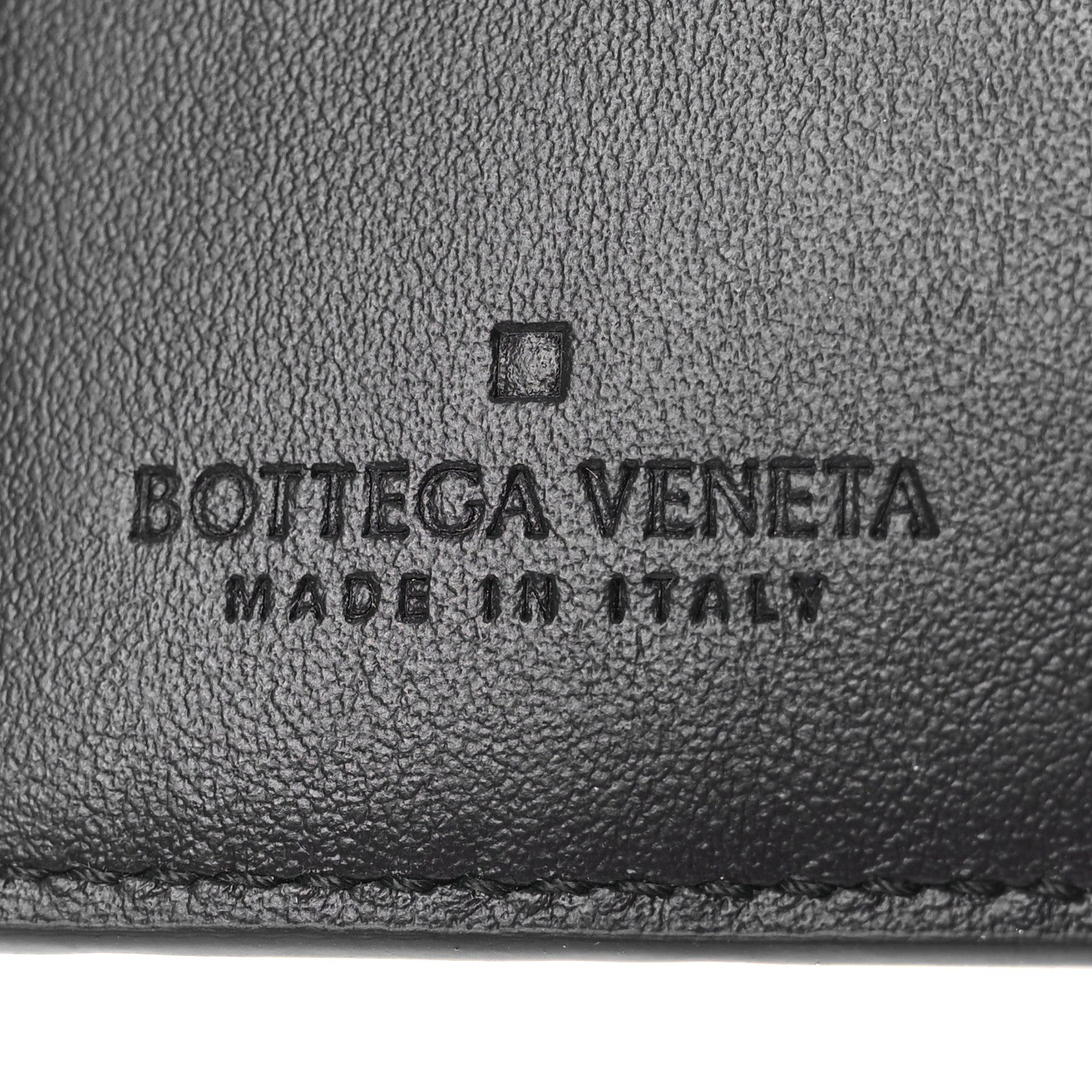 Bottega Veneta Nappa Intrecciato Passport Case Black 6 of 7