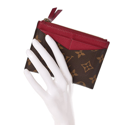 Louis Vuitton Monogram Zipped Card Holder 2 of 7