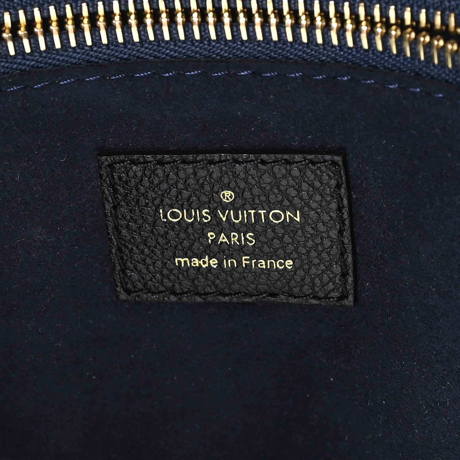 Louis Vuitton Empreinte Monogram Giant Neverfull MM Black 7 of 10
