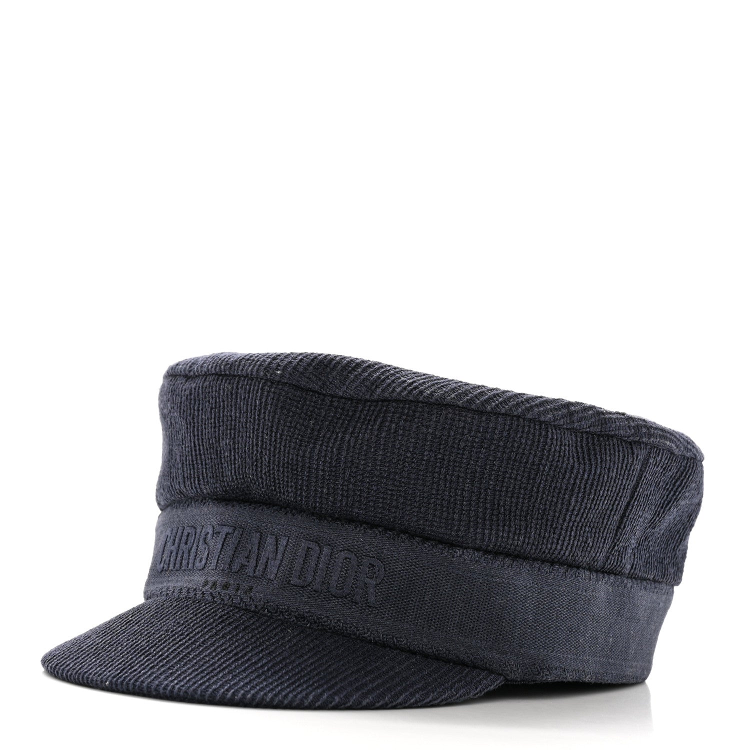 Christian Dior Cotton Baseball Cap 58 Navy 1 of 11