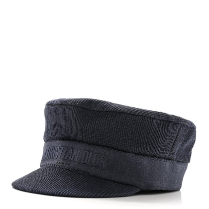 Christian Dior Cotton Baseball Cap 58 Navy 1 of 11