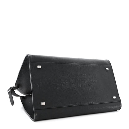The Row Matte Grained Calfskin Soft Margaux 15 Black 4 of 9