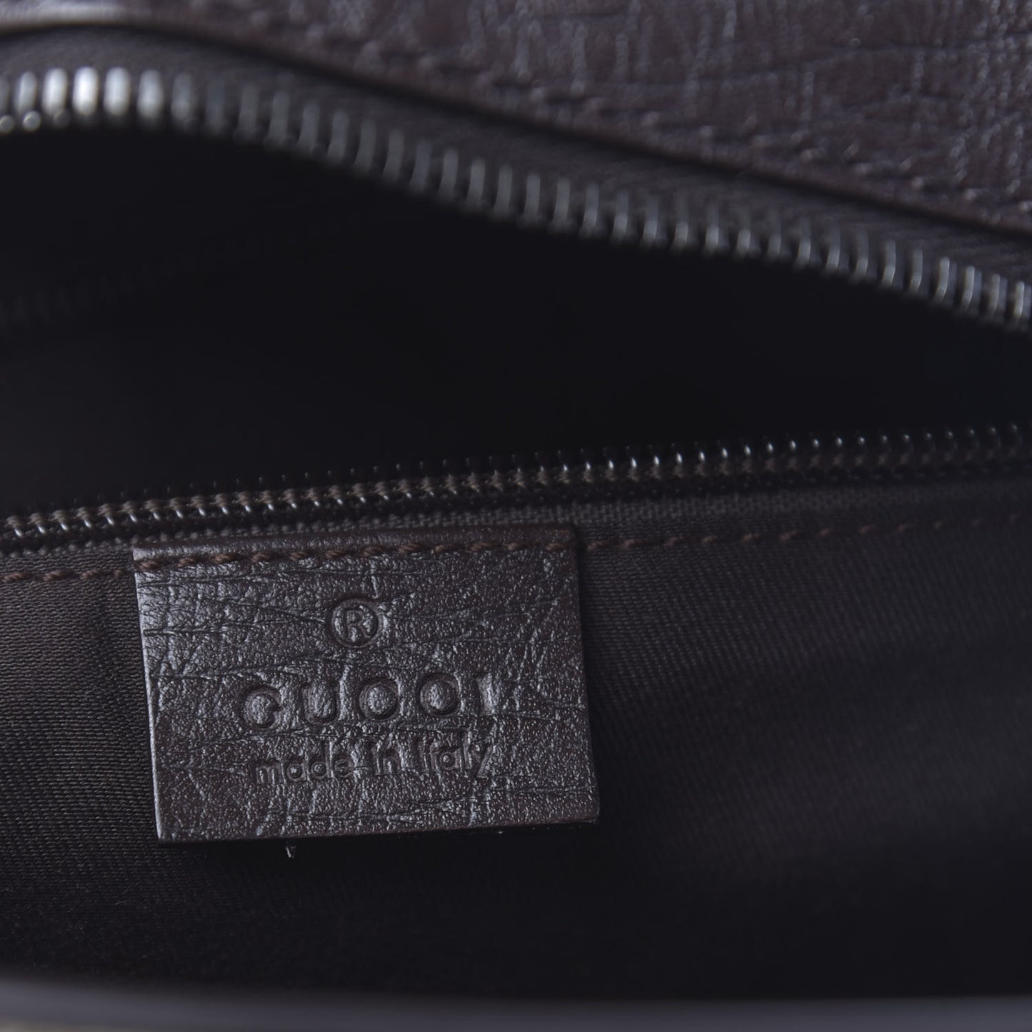 GG Supreme Monogram Web Messenger Brown