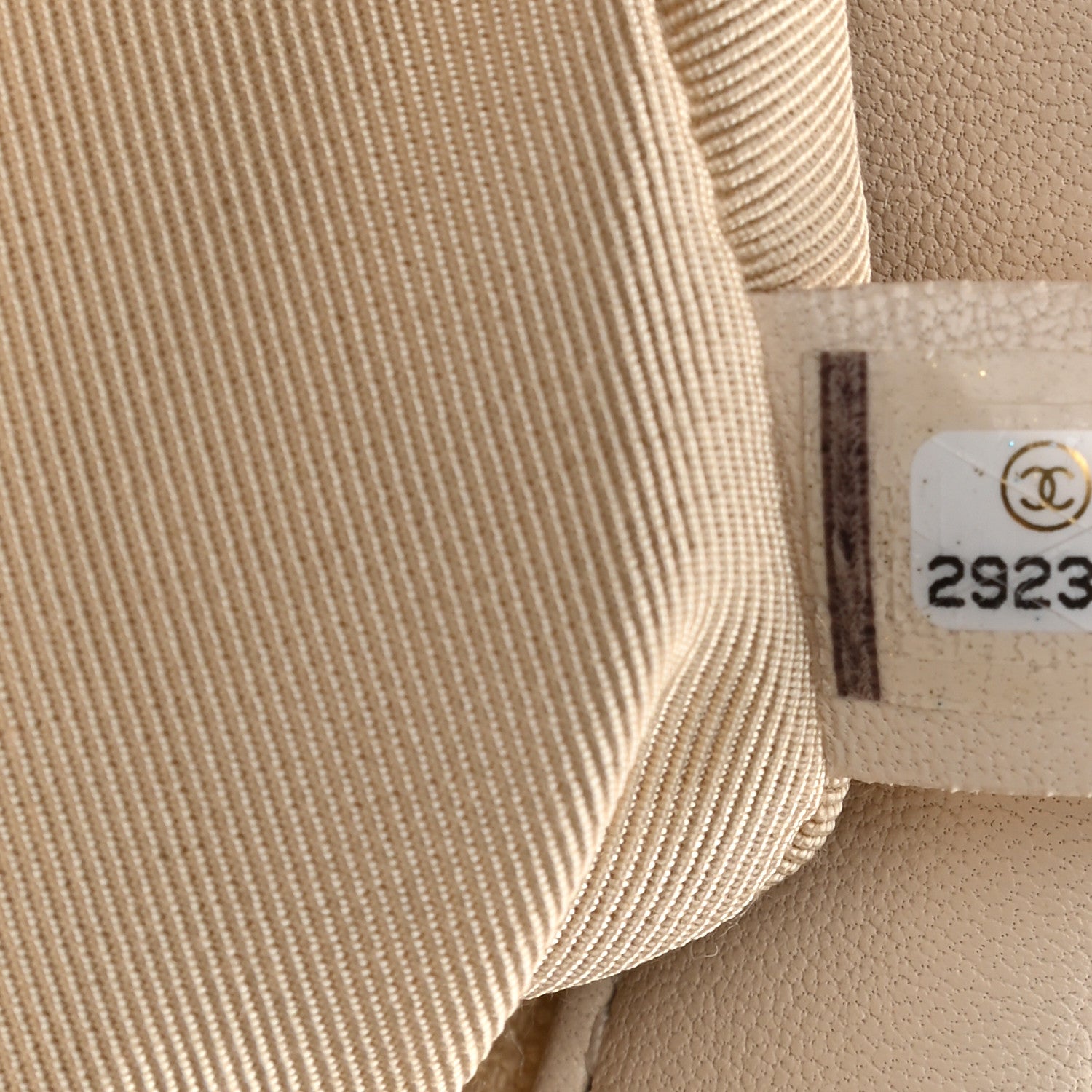 Chanel Lambskin Quilted Medium Chanel 19 Flap Light Beige 7 of 10