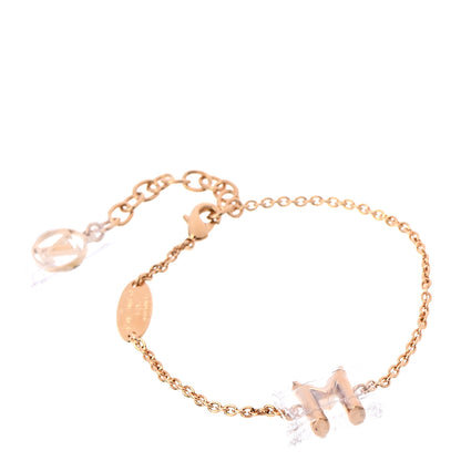 Louis Vuitton LV And Me Letter M Bracelet Gold 1 of 5