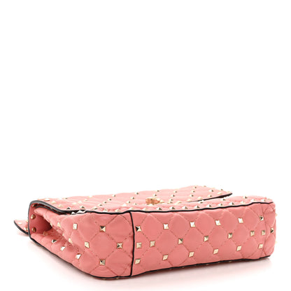 Valentino Garavani Nappa Medium Rockstud Spike Shoulder Bag Paradise Rose 4 of 11