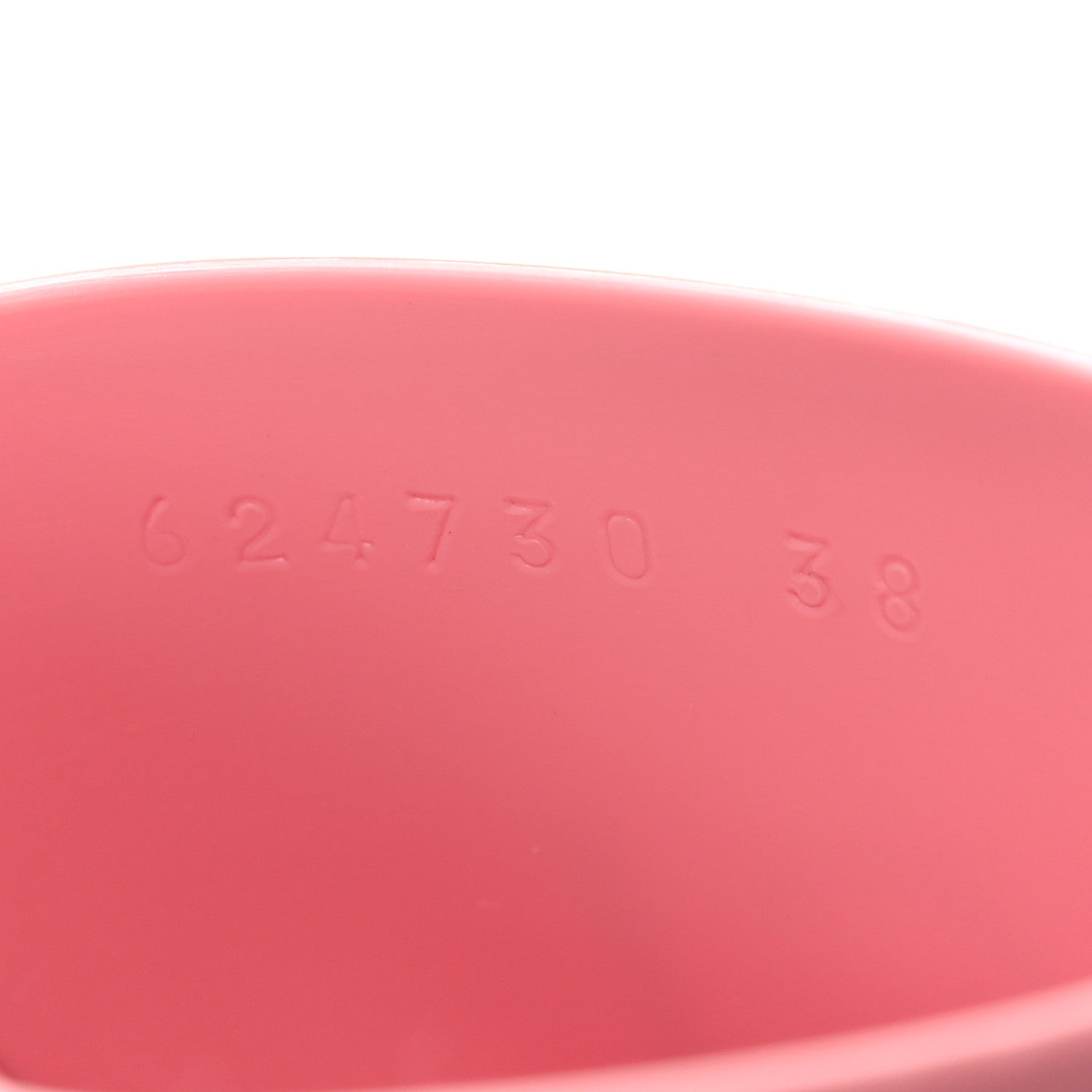 Gucci Rubber Gucci Logo Womens Platform 20/60mm Slide Sandals 38 Wild Rose 10 of 12