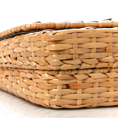Gucci Glazed Wicker Small Cestino Shoulder Bag Natural 10 of 12