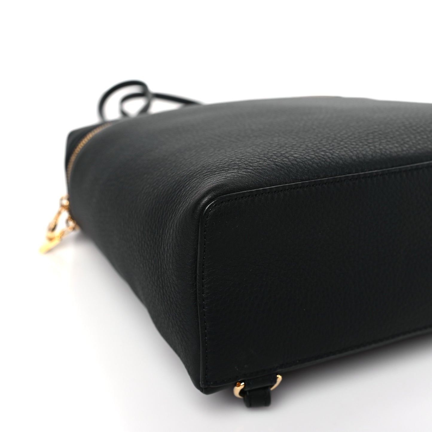 Grained Calfskin L23.5 Extra Pocket Backpack Black