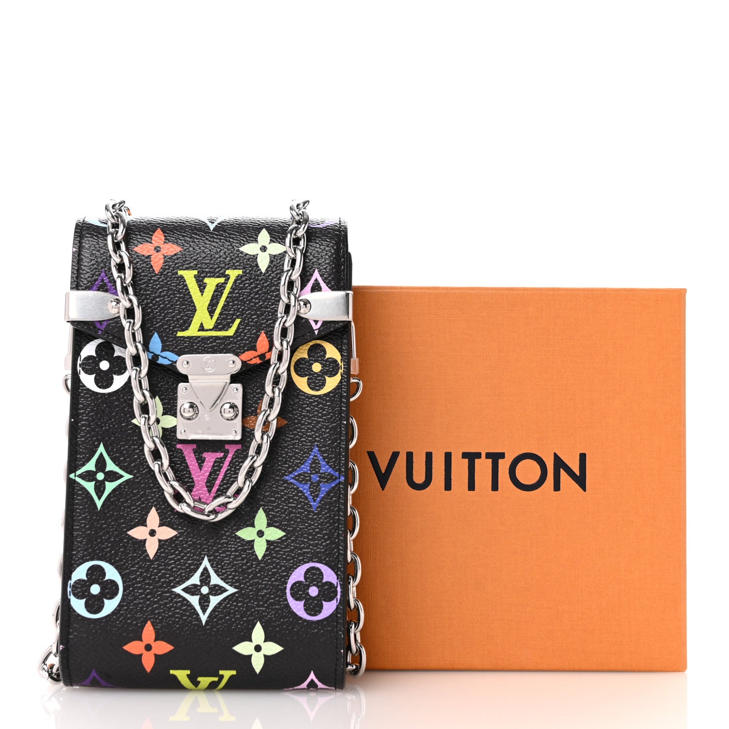 Louis Vuitton LV X TM Monogram Multicolor Phone Pouch Metis Black 9 of 9