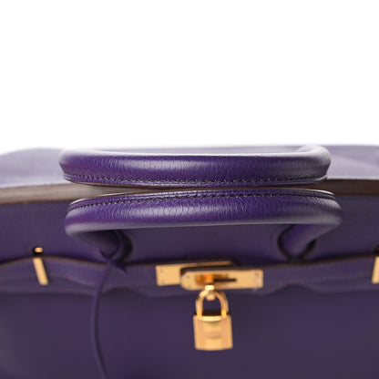 Hermes Togo Birkin 35 Iris 27 of 32
