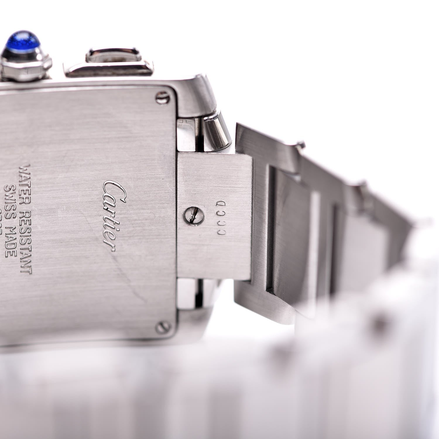 Cartier Stainless Steel 28mm Tank Francaise Chrono Reflex Quartz Watch 15 of 24