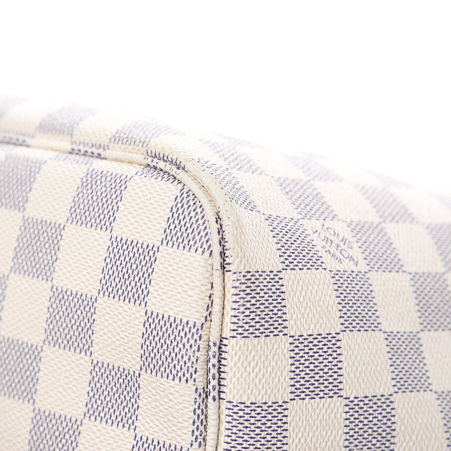 Damier Azur Neo Neverfull MM Rose Ballerine