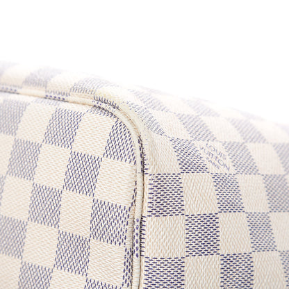 Louis Vuitton Damier Azur Neo Neverfull MM Rose Ballerine 11 of 21