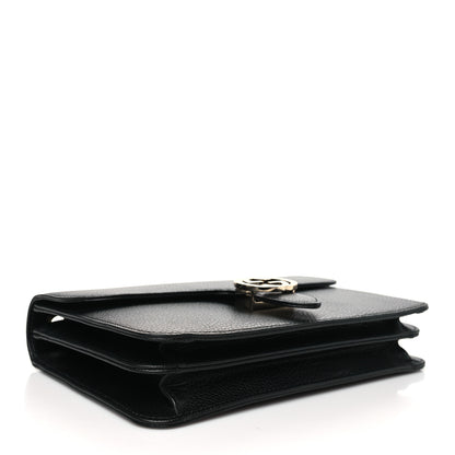 Gucci Dollar Calfskin Interlocking G Shoulder Bag Black 4 of 10
