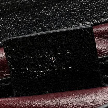Gucci Snakeskin New Sakai Calfskin Lux Small Arli Flap Shoulder Bag Natural Black 7 of 10