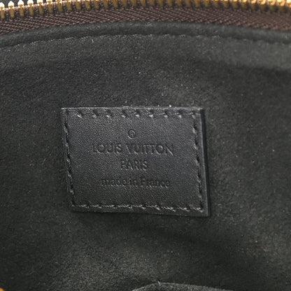 Louis Vuitton Monogram Flower Zipped Tote PM Black 6 of 8