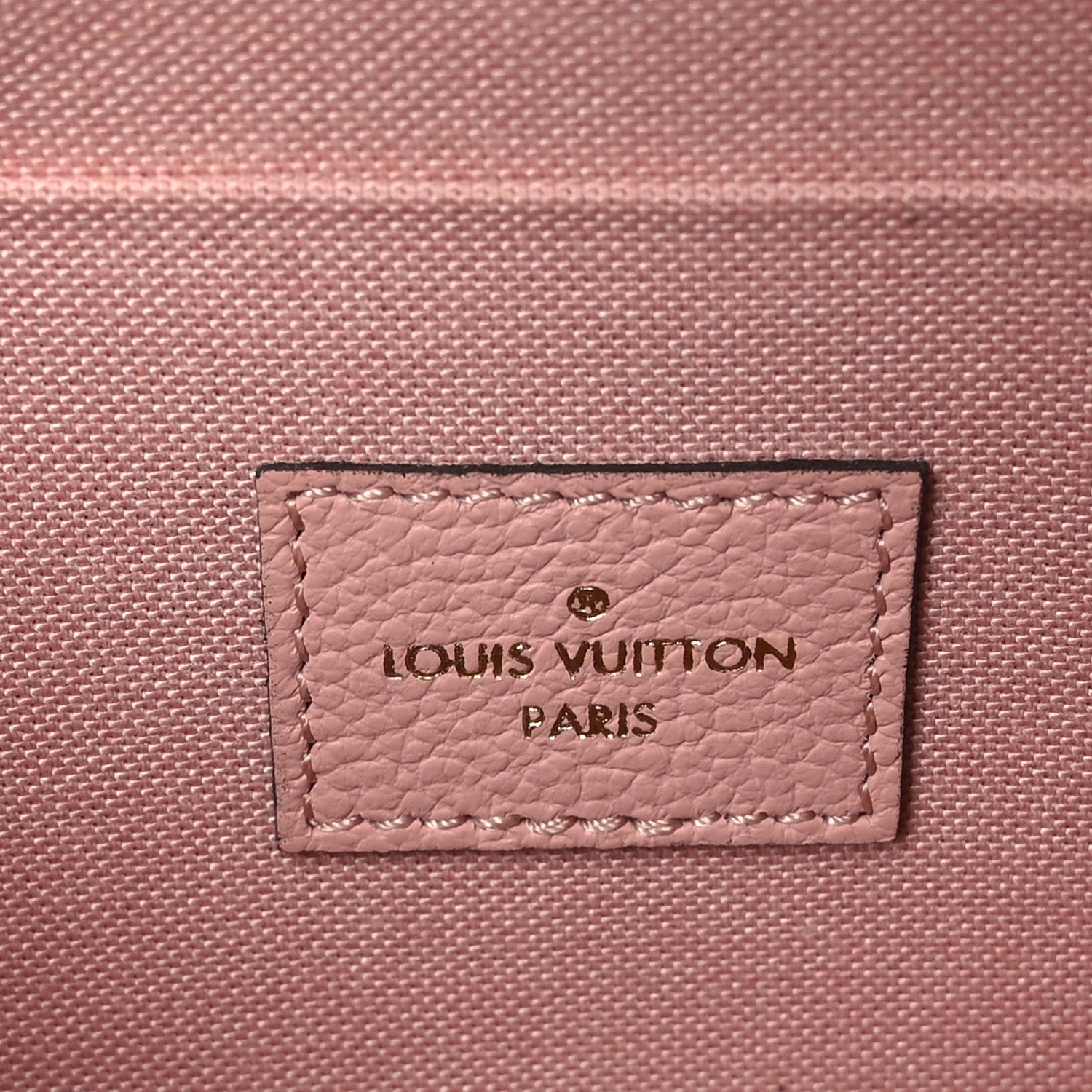 Louis Vuitton Empreinte Pochette Felicie Chain Wallet Rose Poudre 7 of 9