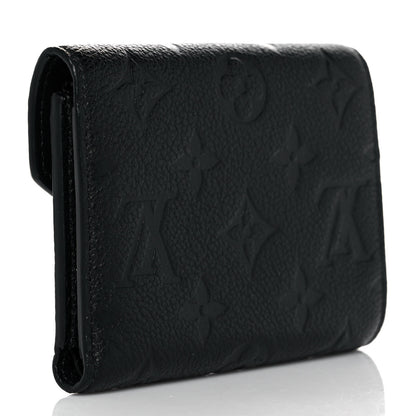 Louis Vuitton Empreinte Victorine Wallet Black 3 of 10