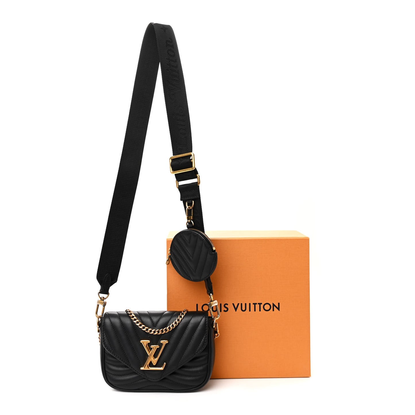 Calfskin New Wave Multi Pochette Black